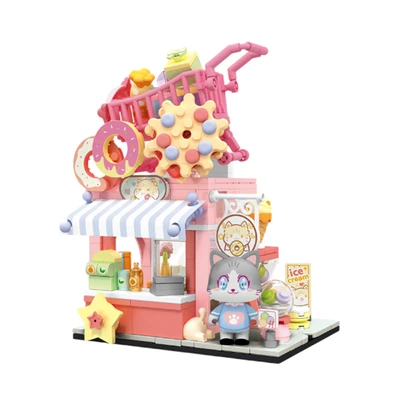 Gambar Sembo Block Momoland Momo Snack Shop - Pink