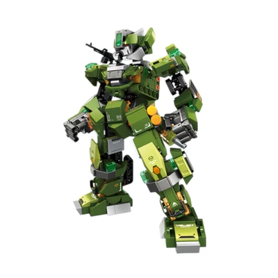 Gambar Sembo Block Glory Battlefield 99a Set 543 Pcs - Hijau