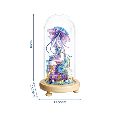 Gambar Sembo Block In The Sea Deep Sea Sonata Set 415 Pcs - Mix