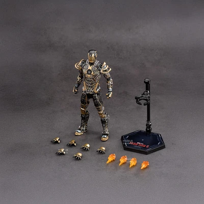 Gambar Top Gear ZD Infinite Action Figure X Iron Man MK41 18 cm - Hitam