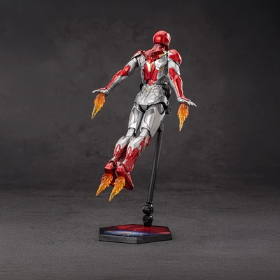 Gambar Top Gear ZD Infinite Action Figure X Iron Man MK47 18 cm - Silver/Merah