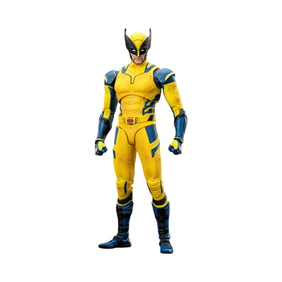 Gambar Top Gear ZD Infinite Action Figure X Deadpool 3 Movie Wolverine 18 cm - Kuning