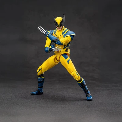 Gambar Top Gear ZD Infinite Action Figure X Deadpool 3 Movie Wolverine 18 cm - Kuning