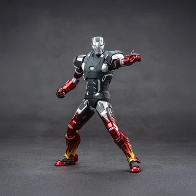 Gambar Top Gear ZD Infinite Action Figure X Iron Man MK22 18 cm - Hitam