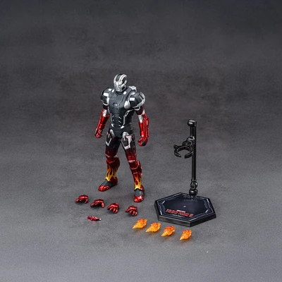 Gambar Top Gear ZD Infinite Action Figure X Iron Man MK22 18 cm - Hitam