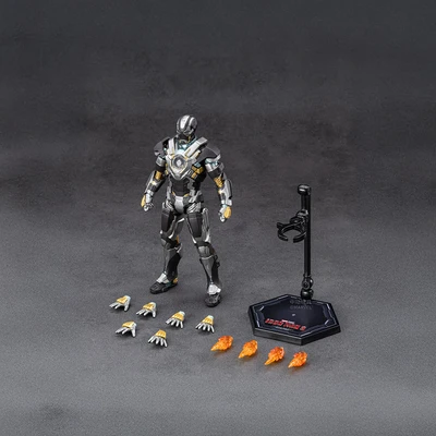 Gambar Top Gear ZD Infinite Action Figure X Iron Man MK24 18 cm - Hitam