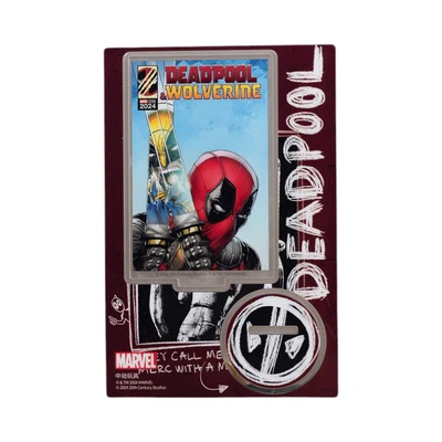 Gambar Top Gear Deadpool 3 Movie Miniatur Dekorasi Stand Akrilik S1 - Mix