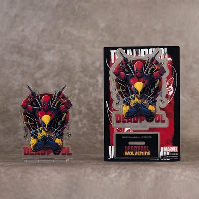 Gambar Top Gear Deadpool 3 Movie Miniatur Dekorasi Stand Akrilik S11 - Mix