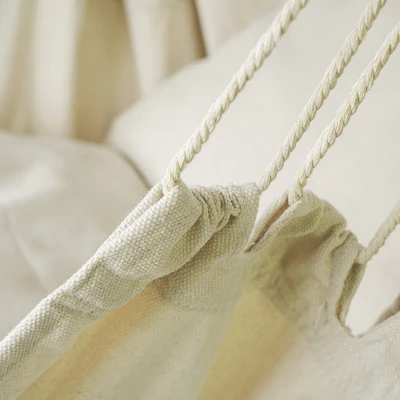Gambar Soleil Kursi Ayun Gantung Dengan Bantal - Putih