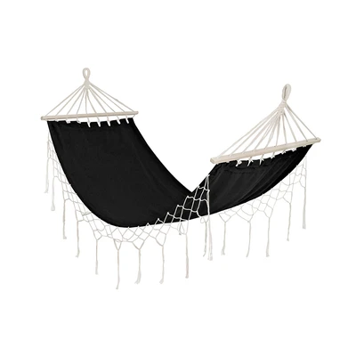 Gambar Soleil Hammock Bed Dengan Stick - Hitam