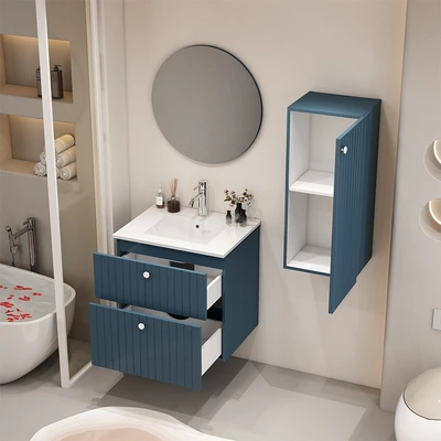Gambar Informa Helsinki Kabinet Kamar Mandi - Biru Navy