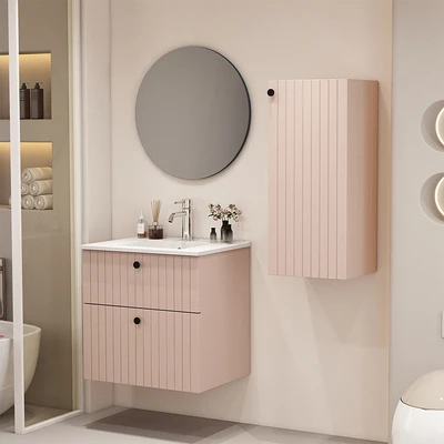 Gambar Informa Helsinki Kabinet Kamar Mandi - Pink