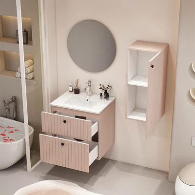 Gambar Informa Helsinki Kabinet Kamar Mandi - Pink