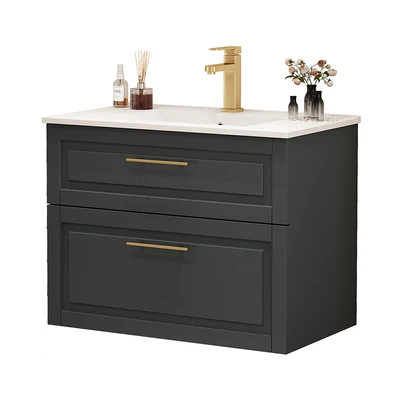 Gambar Informa Hugo Kabinet Kamar Mandi - Abu-Abu