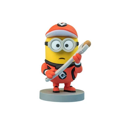 Gambar Yolopark Despicable Me 4 Minifigure Minions Workwear Ron 8 Cm - Kuning
