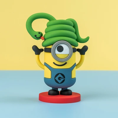 Gambar Yolopark Despicable Me 4 Minifigure Minions Zodiac 10.5 cm Random