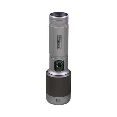 Gambar Powerlite Senter Rechargeable Aluminium 60 Watt 2500 Lumen - Silver