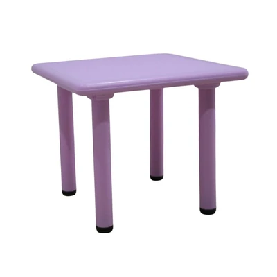 Gambar Paso Meja Anak Square - Ungu Muda