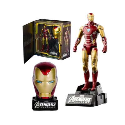 Gambar Top Gear Morstorm Action Figure Deformation Iron Man Mark 85 - Merah