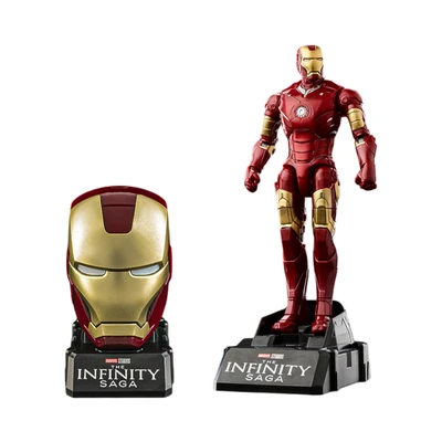 Gambar Top Gear Morstorm Action Figure Deformation Iron Man Mark 3 - Merah