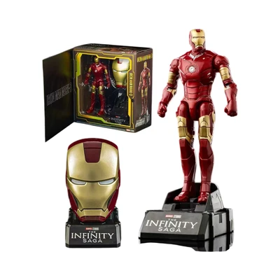 Gambar Top Gear Morstorm Action Figure Deformation Iron Man Mark 3 - Merah
