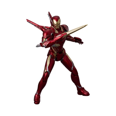 Gambar Top Gear Morstorm Action Figure Iron Man Mk85 Deluxe - Merah