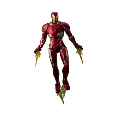Gambar Top Gear Morstorm Action Figure Iron Man Mk85 Deluxe - Merah