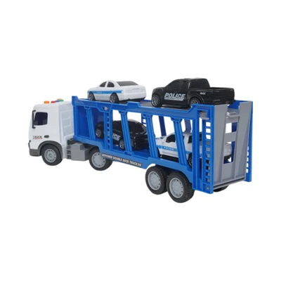 Gambar Cruzer 1:18 Set City Action Friction Double Deck Truck - Mix