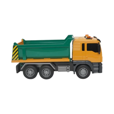 Gambar Cruzer 1:14 City Action Friction Dump Truck - Hijau/kuning