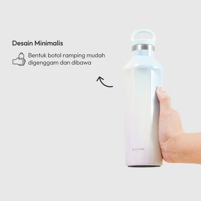 Gambar Picas Botol Vacuum Flask Stainless Steel Metallic Unicorn 500 ml - Mix