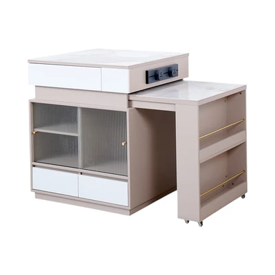 Gambar Informa Tyrion Meja Dapur - Krem Beige