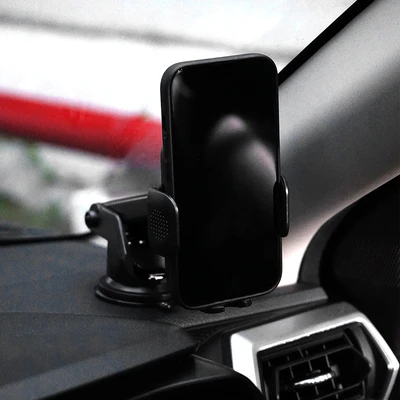 Gambar Otto Klasse Holder Smartphone Dashboard Mobil Extendable - Hitam