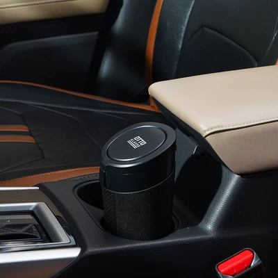 Gambar Otto Klasse Tempat Sampah Mobil Mini Synthetic Leather - Hitam