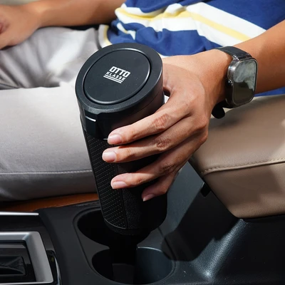 Gambar Otto Klasse Tempat Sampah Mobil Mini Synthetic Leather - Hitam