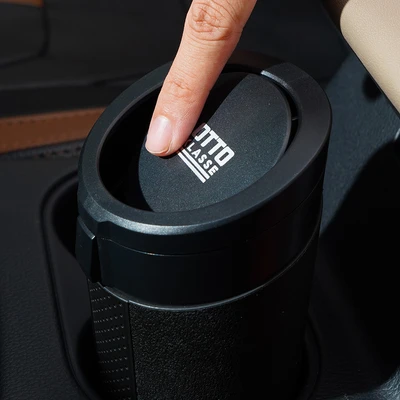 Gambar Otto Klasse Tempat Sampah Mobil Mini Synthetic Leather - Hitam