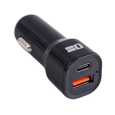 Gambar Otto Klasse Charger Mobil Type C 38 Watt - Hitam