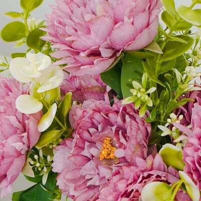 Gambar Informa Bunga Artifisial Peony 23x23x48 cm - Ungu