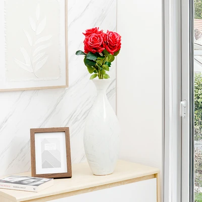 Gambar Informa Bunga Artifisial Rose 20x12x67 cm - Merah