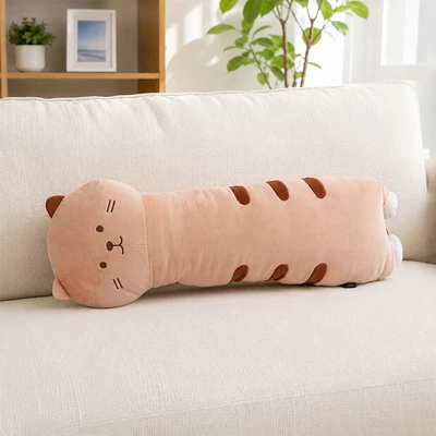 Gambar Ataru Bantal Sofa Polyester Cat 20x65 cm - Cokelat