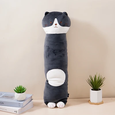 Gambar Ataru Bantal Sofa Polyester Cat 20x65 cm - Abu-Abu