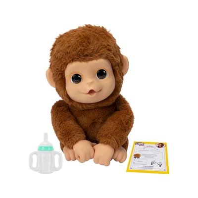 Gambar Little Live Pets My Baby Monkey Mango - Cokelat