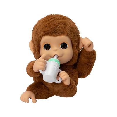 Gambar Little Live Pets My Baby Monkey Mango - Cokelat