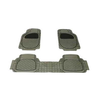 Gambar Carfit Set 3 Pcs Karpet Mobil - Abu-Abu Smoke