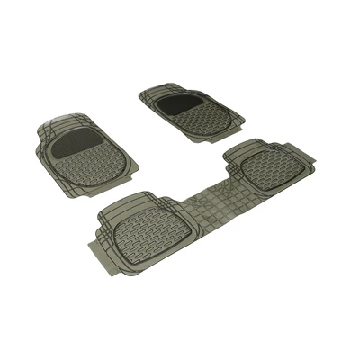 Gambar Carfit Set 3 Pcs Karpet Mobil - Abu-Abu Smoke