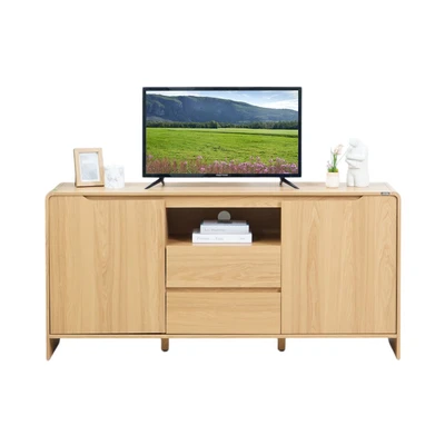 Gambar Informa Raphael Rak TV High - Cokelat Oak