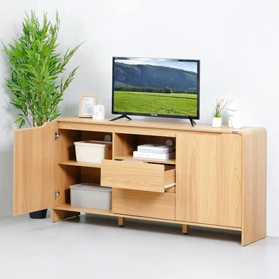 Gambar Informa Raphael Rak TV High - Cokelat Oak