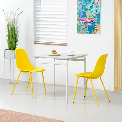 Gambar Informa Benson Meja Makan 70x70x75cm - Abu-Abu