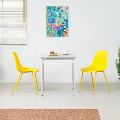 Gambar Informa Benson Meja Makan 70x70x75cm - Abu-Abu