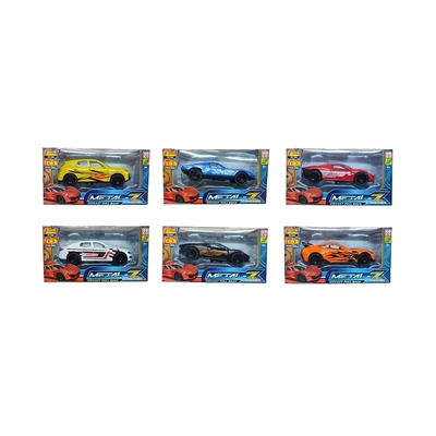 Gambar Emco Diecast Pull Back Metal Z Racers 1:36 Random