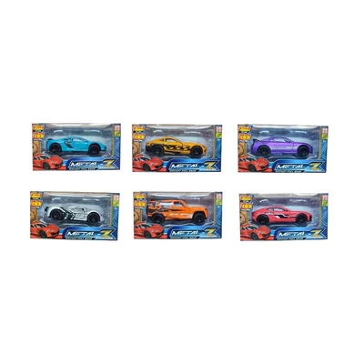 Gambar Emco Diecast Pull Back Metal Z Racers 1:36 Random
